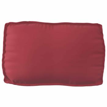 Kissen Oxford-Stoff Weinrot 70 x 40 x 12 cm