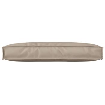 Kissen Taupe 80 x 40 x 12 cm Oxford-Stoff