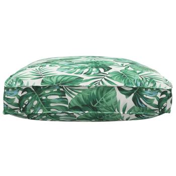 Pallet-Kissen für den Sitz Blattmuster 120x80x12 cm Oxford-Stoff