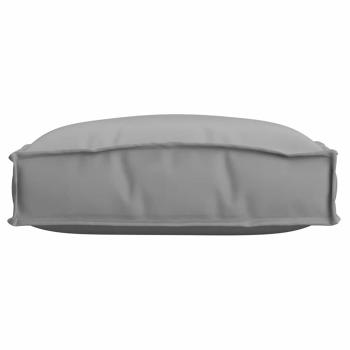 Kissen 2 Stk. Oxford-Stoff Grau 40 x 40 x 8 cm