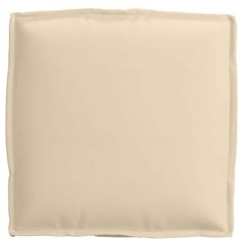 Pallet Kissen für Sitz 2 Stück Beige 40x40x8 cm Oxford-Stoff