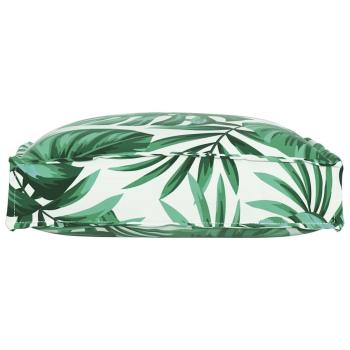 Kissen 4 Stk. Oxford-Stoff Blattmuster 40 x 40 x 8 cm