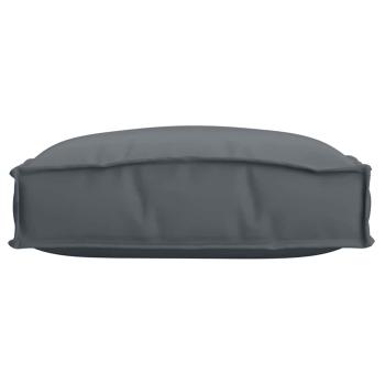 Pallet-Kissen für Sitz 6 Stück Anthrazit 40x40x8 cm Oxford-Gewebe