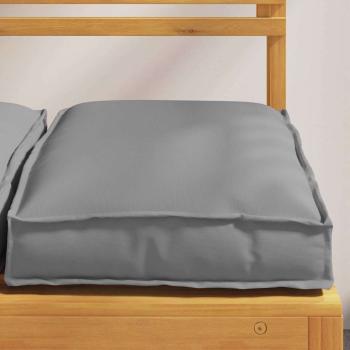 Pallet Kissen für Sitz 6 Teile Grau 40x40x8 cm Oxford Stoff