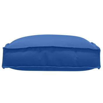 Pallet Kissen für Sitz 6 Stk. Royalblau 40x40x8 cm Oxford Stoff