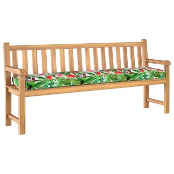 Pallet Kissen für Bank 2 Stück Tropischer Dschungel 200x40x8 cm Oxford Gewebe