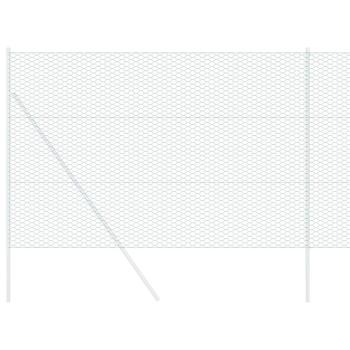 Sechseckzaun Grün 1.5x50 m Stahl