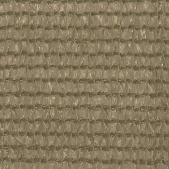 Balkon-Sichtschutz Taupe 120x500 cm HDPE