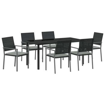 Set von 4 Schwarz