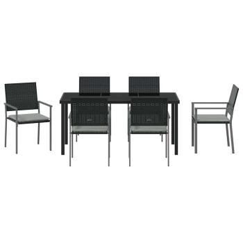 Set von 4 Schwarz