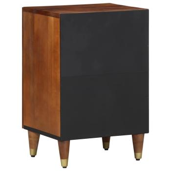 Badezimmer Schrank Honigbraun Massivholz Akazie 38 x 33 x 58 cm