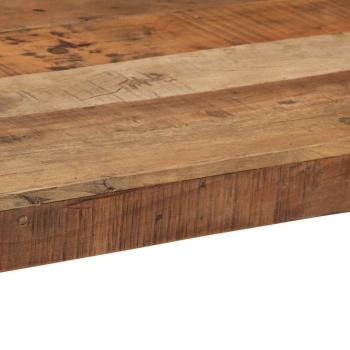 Couchtisch Naturholz Massivholz 110 x 55 x 40 cm Einfach