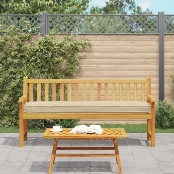 Palettenkissenset 2 Stk. Oxford-Stoff Beige 180 x 40 x 8 cm