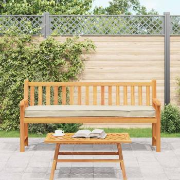 ARDEBO.de - Pallet Kissen für die Bank 2 Stück Creme 200x40x8 cm Oxford Stoff