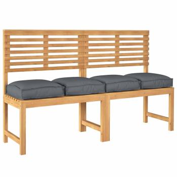 Pallet Kissen für Sitz 4 Stück Anthrazit 40x40x8 cm Oxford-Stoff