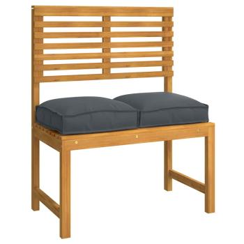 Pallet Kissen für Sitz 4 Stück Anthrazit 40x40x8 cm Oxford-Stoff