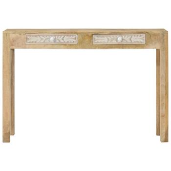 Konsolentisch 110x30x75 cm Gebleichtes Massivholz Mango