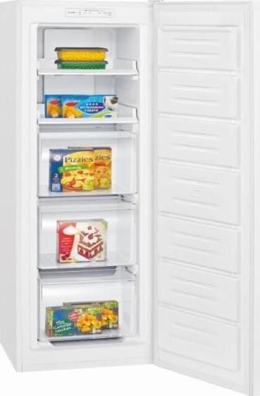 Bomann GS 7362 Stand Gefrierschrank, 54 cm breit, 161 L, Total No Frost, 3 Gefrierschubladen, 2 Gefriertabletts, weiß (773620)