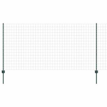 Gartenzaun-Set Set mit 2 Grün Polyethylen 25 x 1,2 m Langlebig