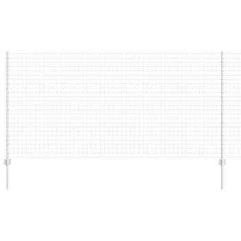 Gartenzaunset Set aus 2 Verzinkter Stahl 10 x 1,2 m Langlebig