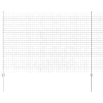 ARDEBO.de - Euro-Zaunset Set aus 2 Verzinkter Stahl 10 m Langlebig