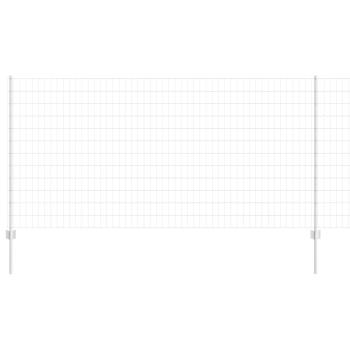 Gartenzaunset Set mit 2 Verzinkter Stahl 10 x 1,2 Meter