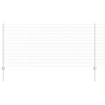 Gartenzaun Set 2er Set Verzinkter Stahl 25 x 1 m Langlebig