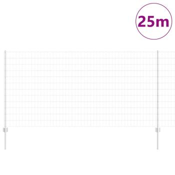 Euro Zaun Set Set von 2 Warmverzinkter Stahl Groß Robust