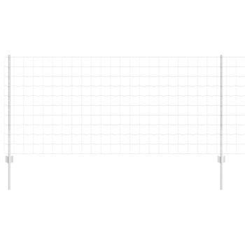 Gartenzaun Set 2er Set Verzinkter Stahl 25 x 1 m Langlebig