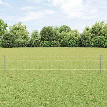 ARDEBO.de - Euro Zaun Set Set aus 2 Feuerverzinkter Stahl 50 m x 0.4 m