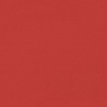 Klappbare Sonnenliege mit Rädern & Kissen Rot Massivholz Akazie