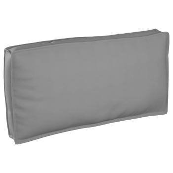 ARDEBO.de - Palettenkissen für Sitz-/Rückenstütze Grau 120x60x12 cm Oxford Stoff