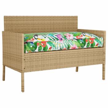 Palettenkissen für Sitz-/Rückenlehne Tropischer Dschungel 120x60x12 cm Oxford-Stoff