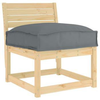 ARDEBO.de - Palettenkissen für Sitz Anthrazit 60x40x8 cm Oxford-Stoff