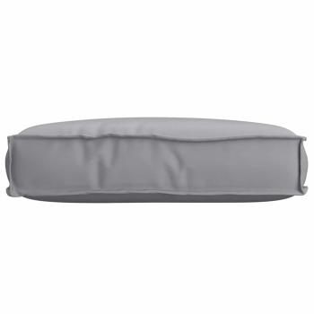 ARDEBO.de - Pallet Kissen für Sitz Grau 60x40x8 cm Oxford-Stoff