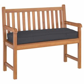 Palettensitzkissen für Bank Schwarz 120x40x8 cm