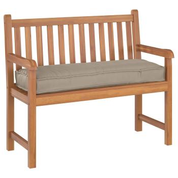 ARDEBO.de - Pallet Kissen für Bank Taupe 120x40x8 cm Oxford Stoff