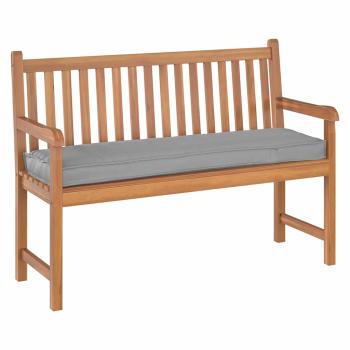 ARDEBO.de - Outdoor Kissen Grau Polyester Mittel Stuhlkissen Rechteckig