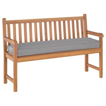 Outdoorkissen Grau Polyester 150 cm x 40 cm x 7 cm Kissen