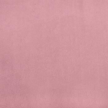 Chaiselongue mit Kissen Rosa Samt