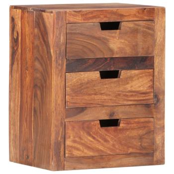 Nachttisch 40x30x50 cm Massivholz Mango