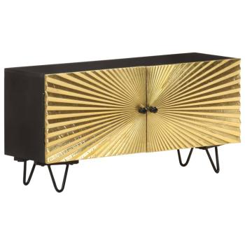 ARDEBO.de - TV-Schrank 90x30x45 cm Mango Massivholz