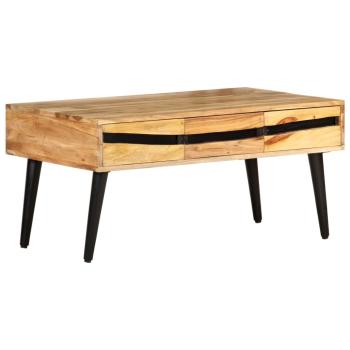 Couchtisch 88x50x42 cm Akazie Massivholz