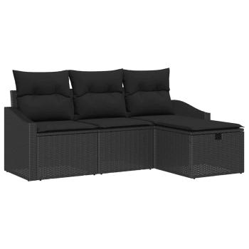 Sofa Set 4 stk. Poly-Rattan