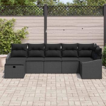 Sofa Set 7 Stk. Poly-Rattan