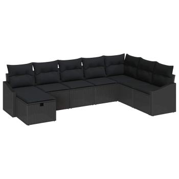 Sofa Set 8 Stk. Poly-Rattan