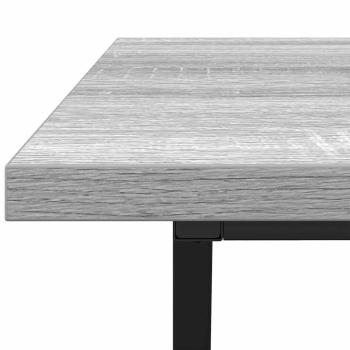 Grau Sonoma Couchtisch 100x50x40 cm Aus Holzwerkstoff und Metall