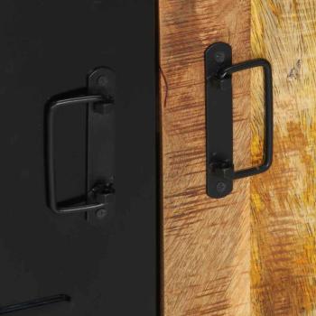 Badezimmerschrank 55x35x60 cm Massivholz roh