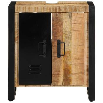 Badezimmerschrank 55x35x60 cm Massivholz roh