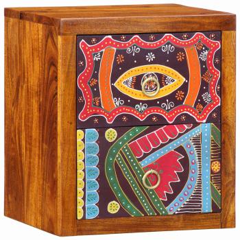 Nachttisch 35x30x40 cm Massivholz Akazie